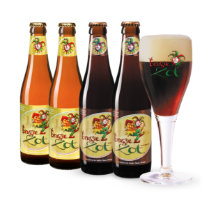 Pack Brugse Zot - 2 Brugse Zot Blond + 2 Brugse Zot Dubbel + Copa 330cc